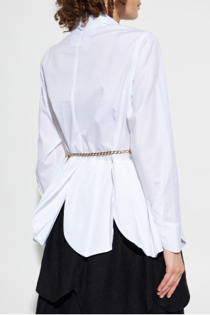 Comme des Garçons Noir Kei Ninomiya Top con espalda descubierta