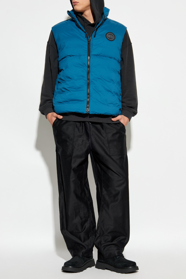 Canada Goose Puffer vest with logo patch