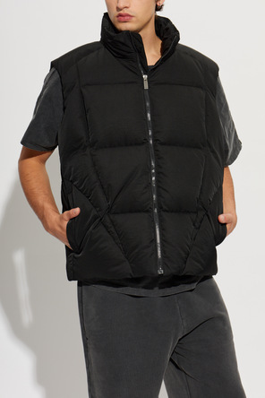 Off-White Chaleco acolchado con cuello alto