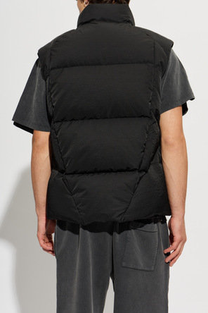 Off-White Chaleco acolchado con cuello alto