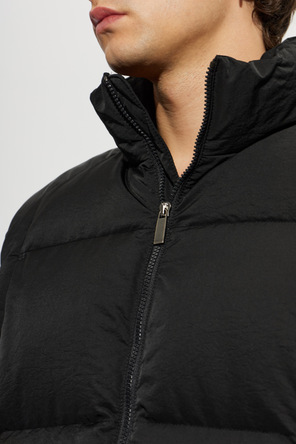 Off-White Chaleco acolchado con cuello alto