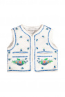 Stella McCartney Kids Floral-embroidered vest