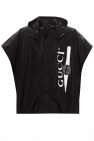 gucci Embraces Hooded waterproof cape