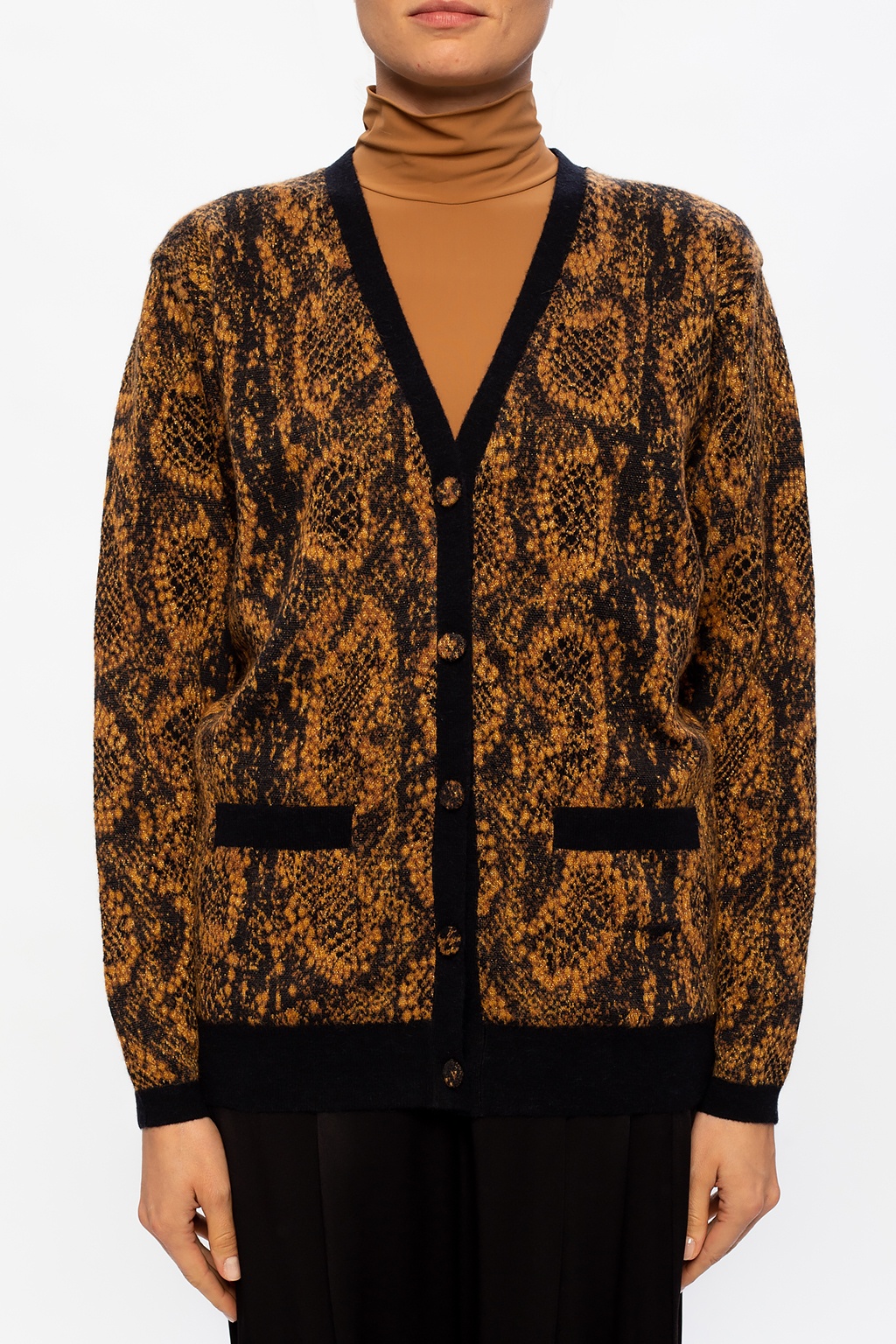 Saint Laurent Patterned cardigan