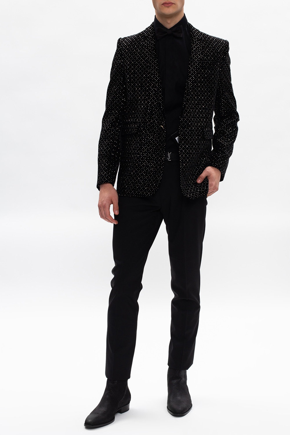 Saint Laurent Velour blazer