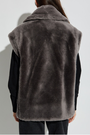 STAND STUDIO Futrzana kamizelka ‘Carly’