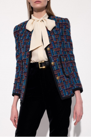 Saint Laurent Tweed blazer