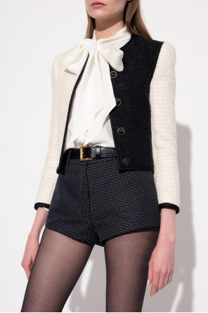 Saint Laurent Tweed blazer