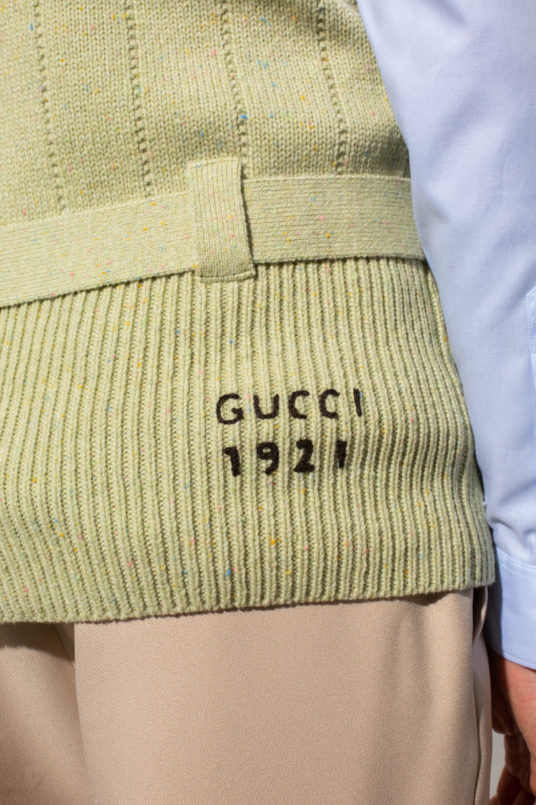 The sweater worn by Gucci Mane in his clip I Get The Bag