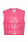 bottega double Veneta Leather vest