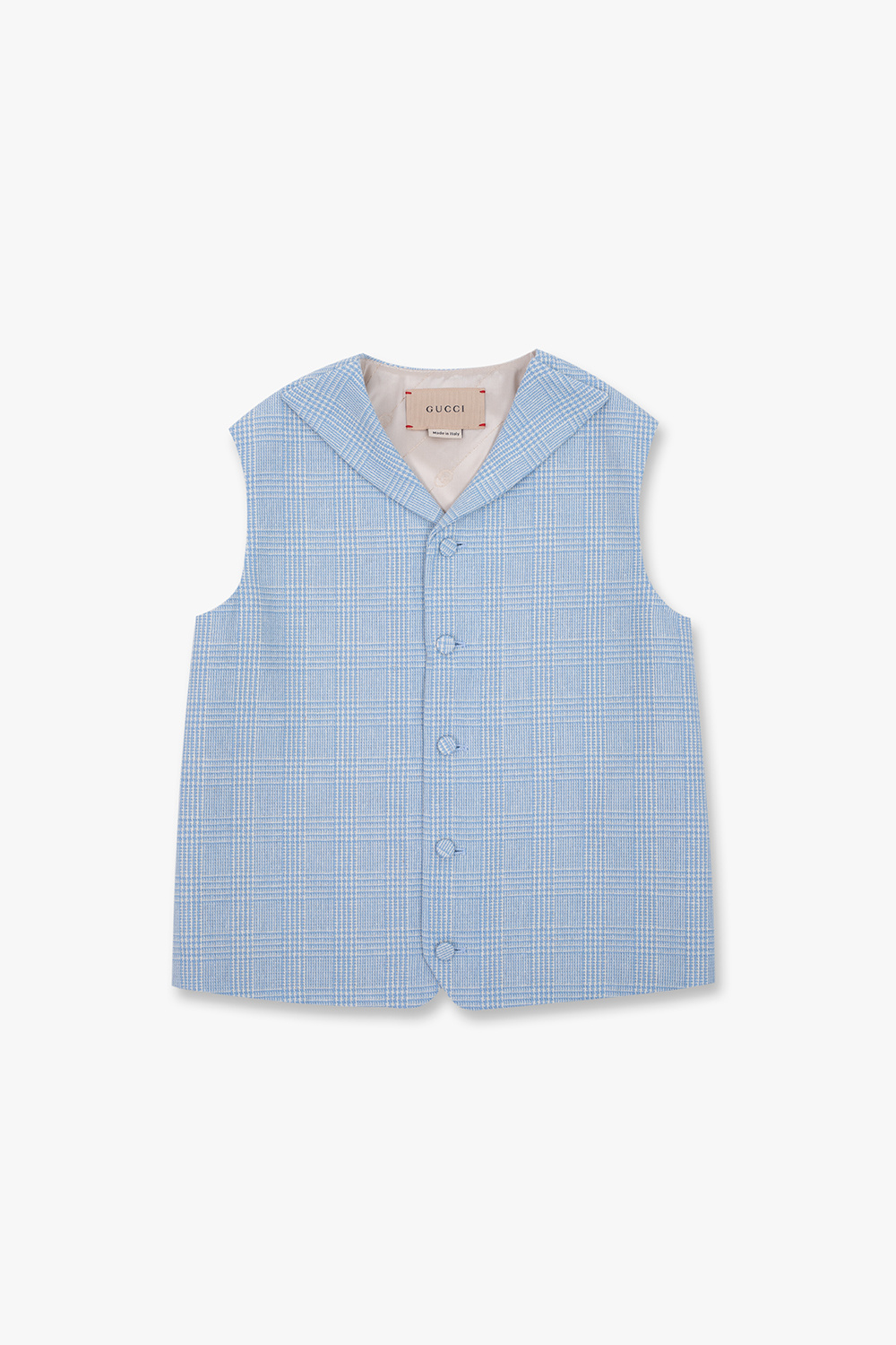 Gucci Kids Checked vest