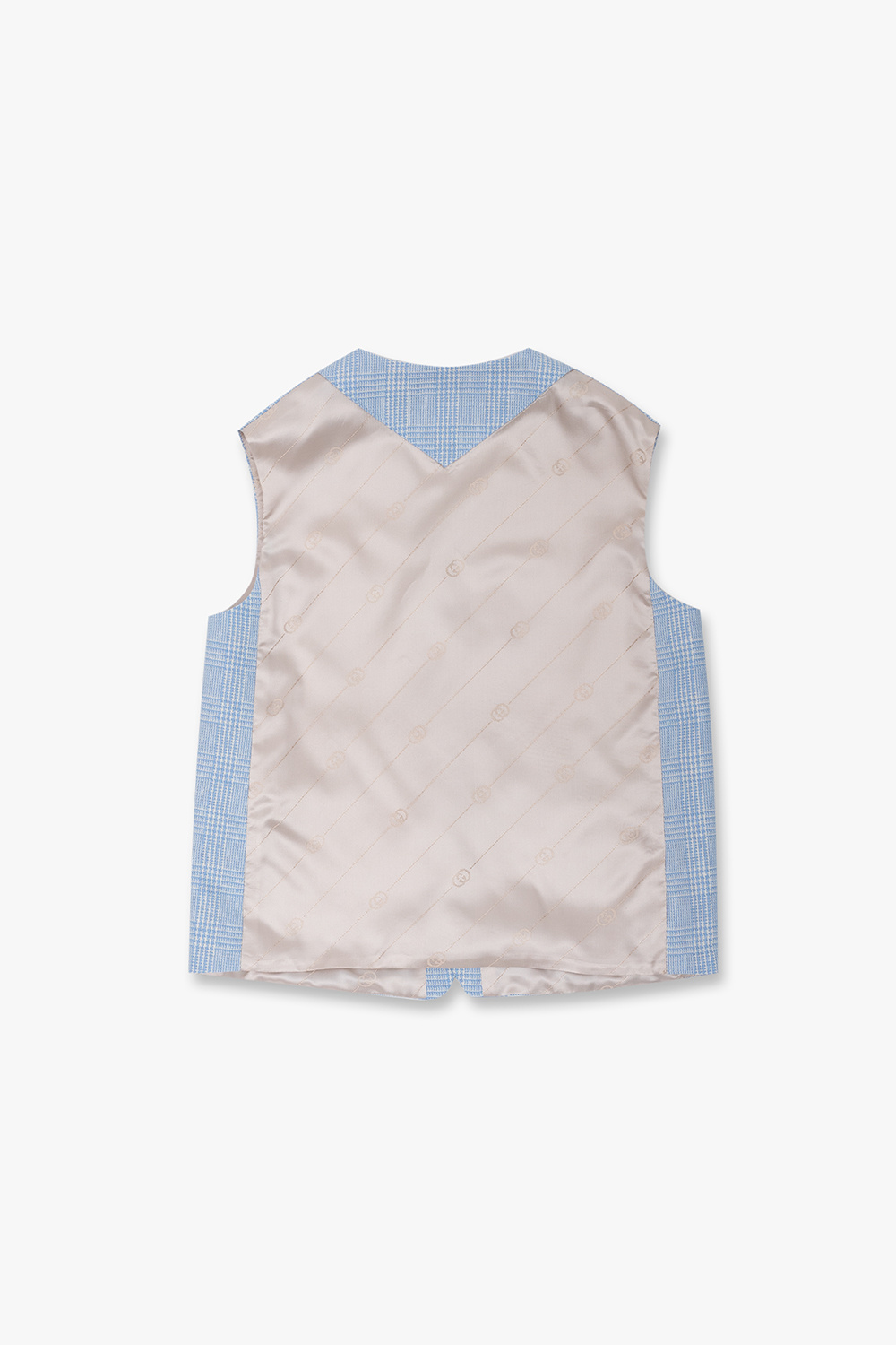 Gucci Kids Checked vest