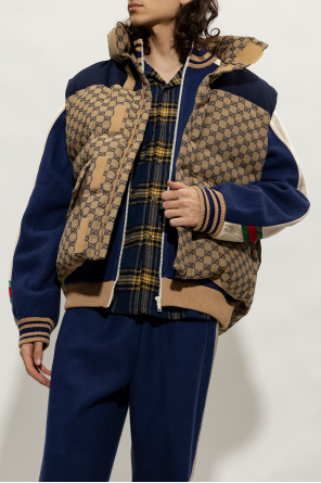 Gucci Monogrammed quilted vest