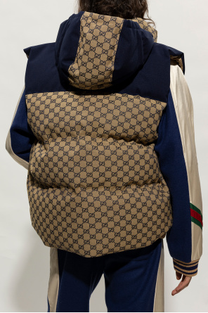 Gucci Monogrammed quilted vest