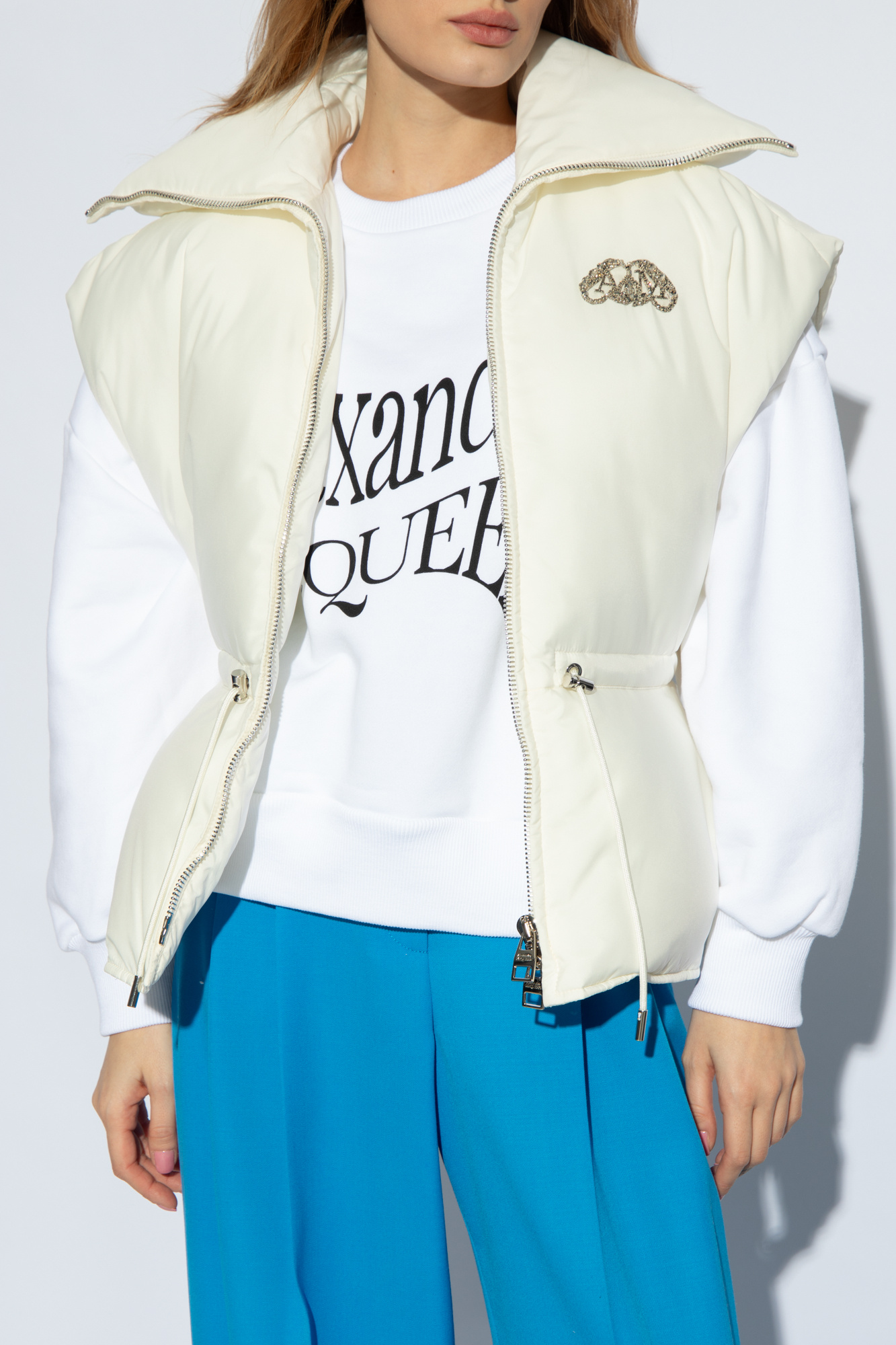 Alexander McQueen Vest with logo