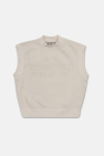 Fear Of God Essentials Kids cream Vest with logo