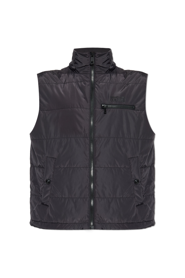 Insulated vest with a stand-up collar, zdjęcie 1 Insulated vest with a stand-up collar od Versace Jeans Couture