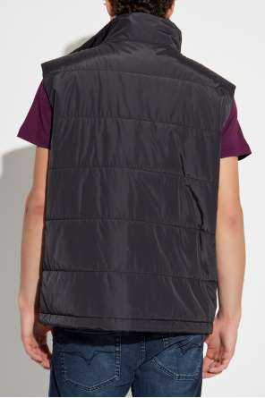 Versace Jeans Couture Insulated vest with a stand-up collar