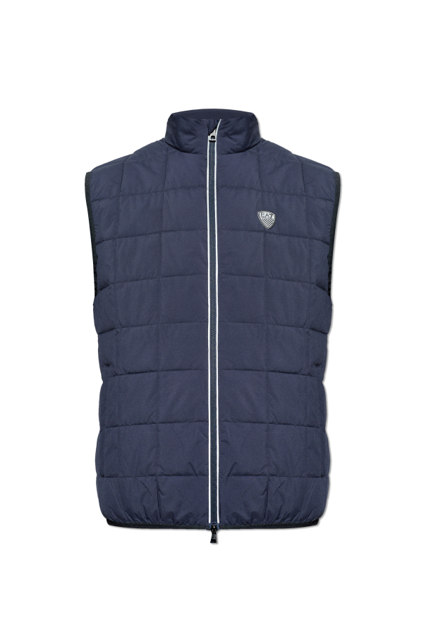 Quilted vest from the 'Sustainability' collection od EA7 Emporio Armani
