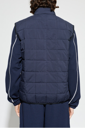 EA7 Emporio Armani Quilted vest from the 'Sustainability' collection