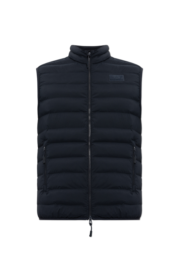 Insulated vest with stand-up collar od EA7 Emporio Armani