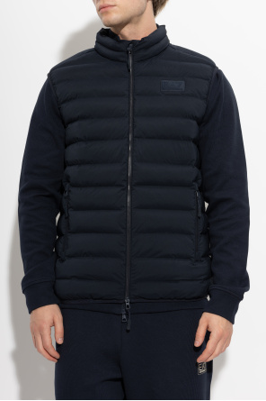 EA7 Emporio Armani Ocieplana kamizelka ze stójką