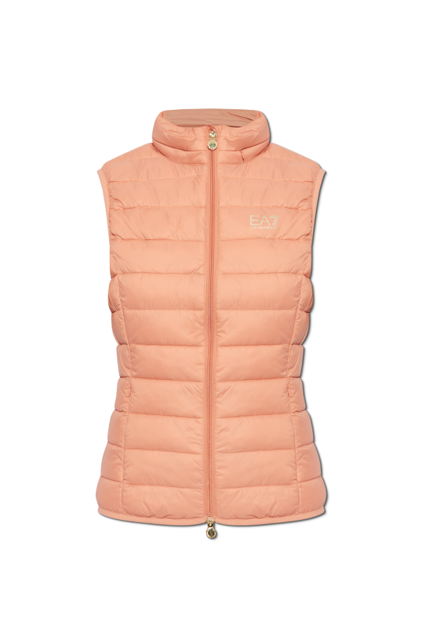 EA7 Emporio Armani Chaleco acolchado con capucha