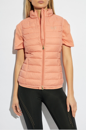 EA7 Emporio Armani Chaleco acolchado con capucha