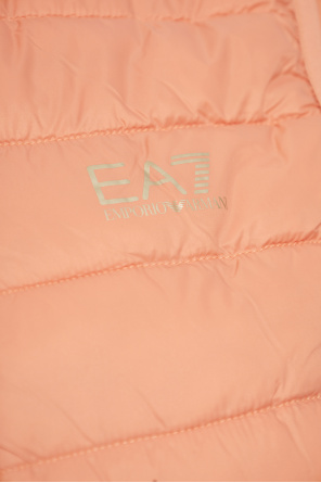 EA7 Emporio Armani Chaleco acolchado con capucha