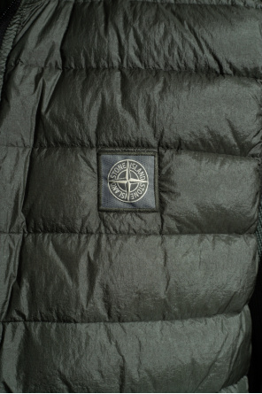 Stone Island Quilted vest with high neck