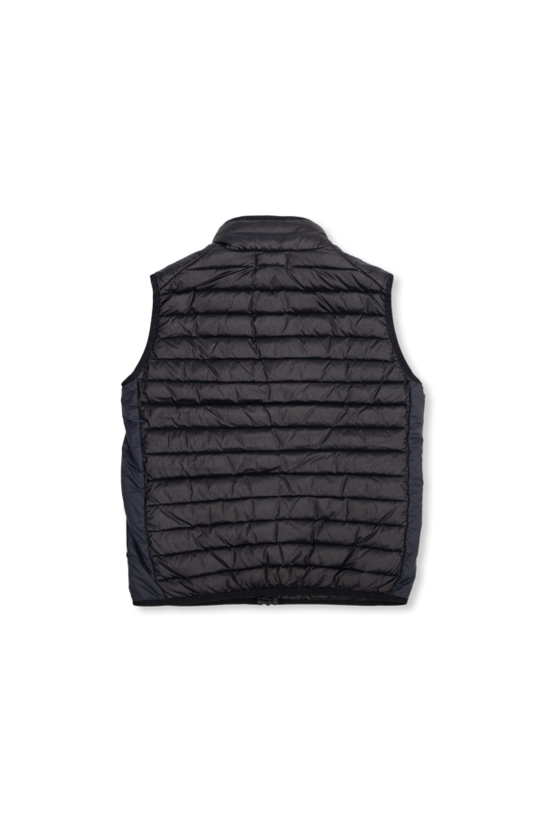 Stone Island Kids Quilted vest with logo
