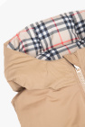 Burberry Kids beige Reversible jacket