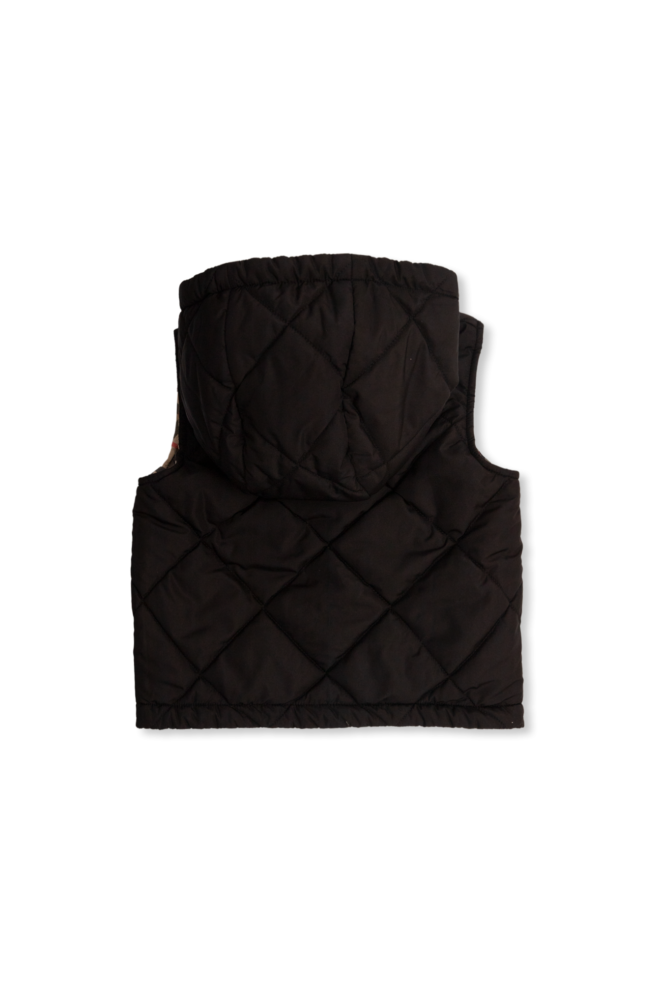 Burberry Kids Reversible vest with hood