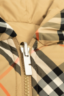 Burberry Kids beige Reversible hooded vest