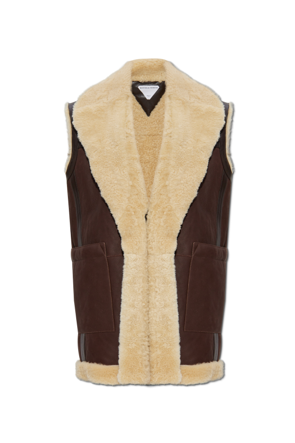 Leather vest od Bottega Veneta