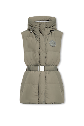 ‘rayla’ vest with logo od Canada Goose