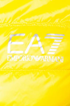 EA7 Emporio armani stampa Borsa a tracolla nero bianco GIORGIO armani stampa logo-jacquard silk tie