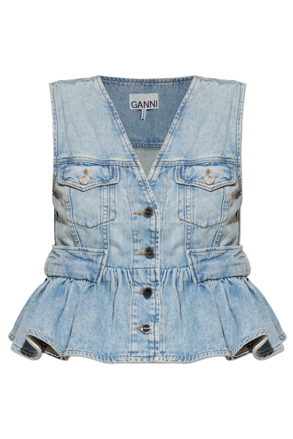 Denim vest od Ganni