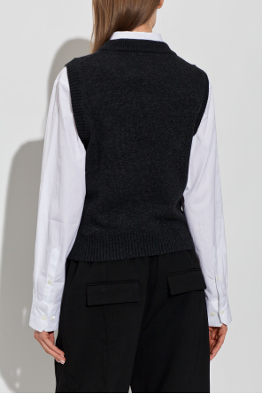 Ganni Vest with logo