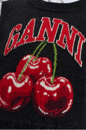 Ganni Vest with logo