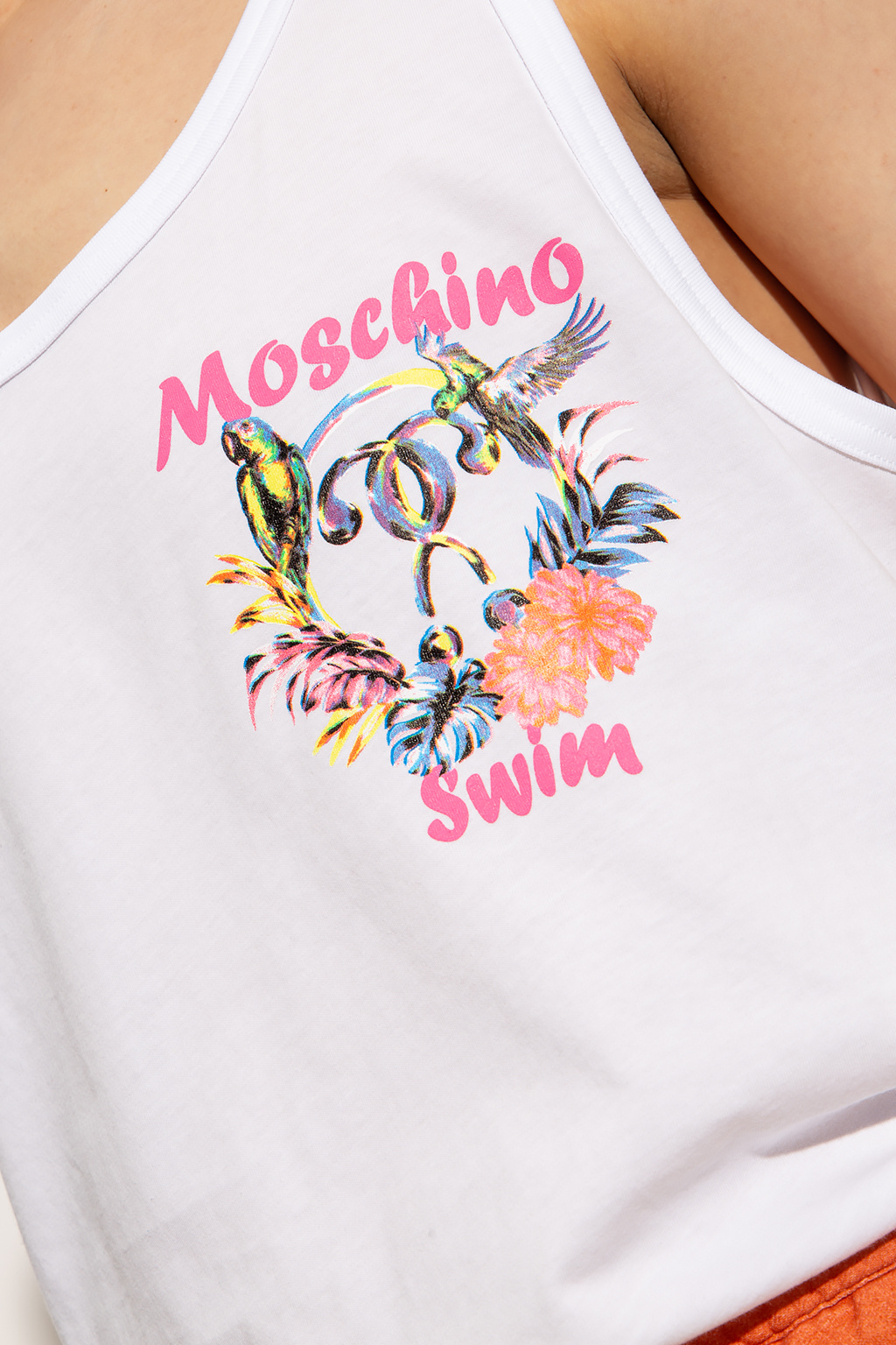 Moschino T-shirt Jerseys bez rękawów