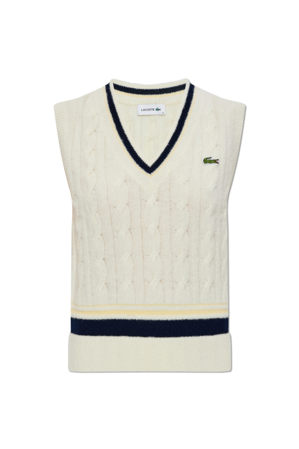 Vest with logo od Lacoste