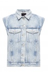 AllSaints BLUE ‘Alva’ denim vest
