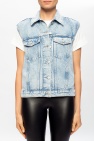 AllSaints BLUE ‘Alva’ denim vest