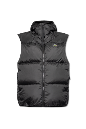 Down vest with hood od Lacoste