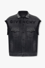 Givenchy Kids logo-tape cotton hoodie