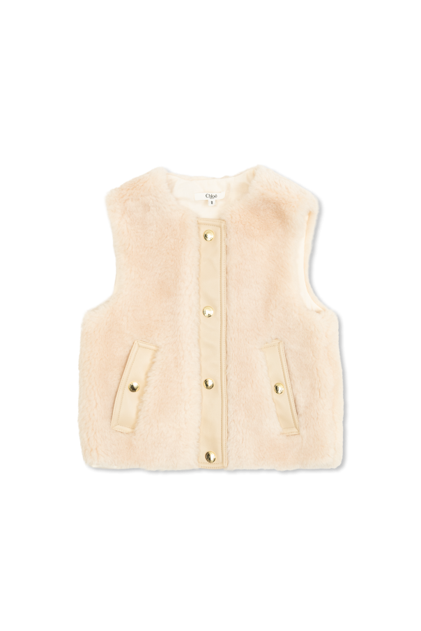 Fur vest, zdjęcie 1 Fur vest od Chloé Kids