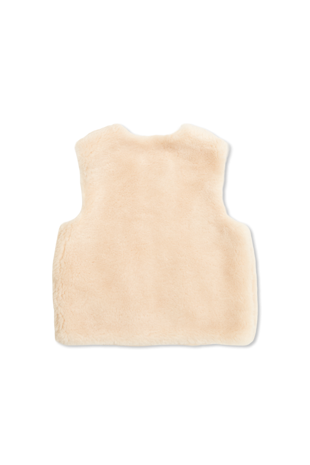 Chloé Kids Chaleco de pelo