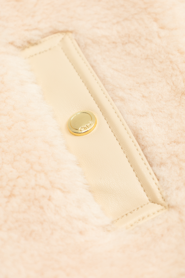 Chloé Kids Chaleco de pelo