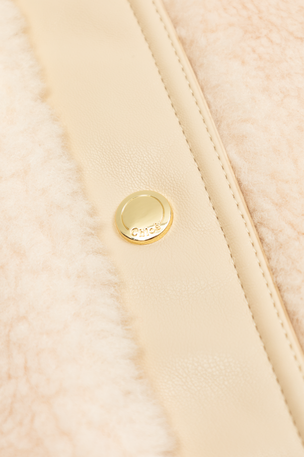 Chloé Kids Chaleco de pelo